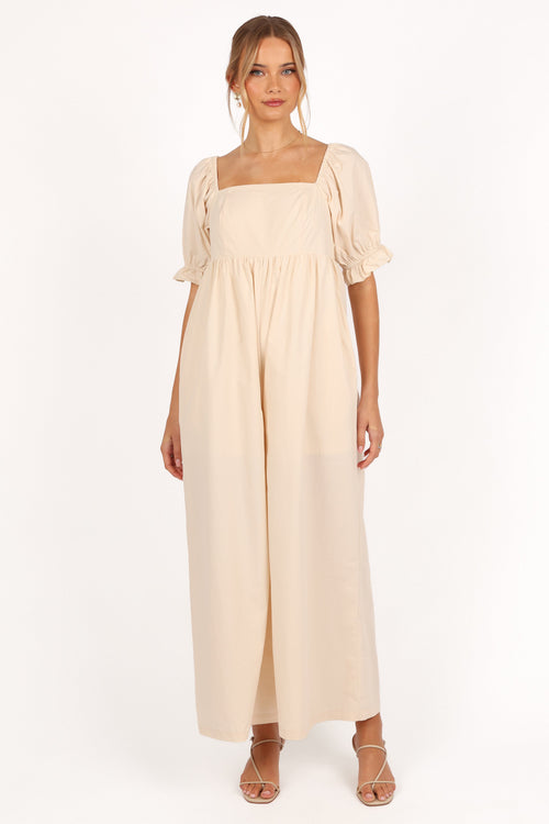 Emma | Chic Square Neck Jumpsuit