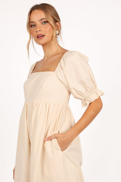 Emma | Chic Square Neck Jumpsuit