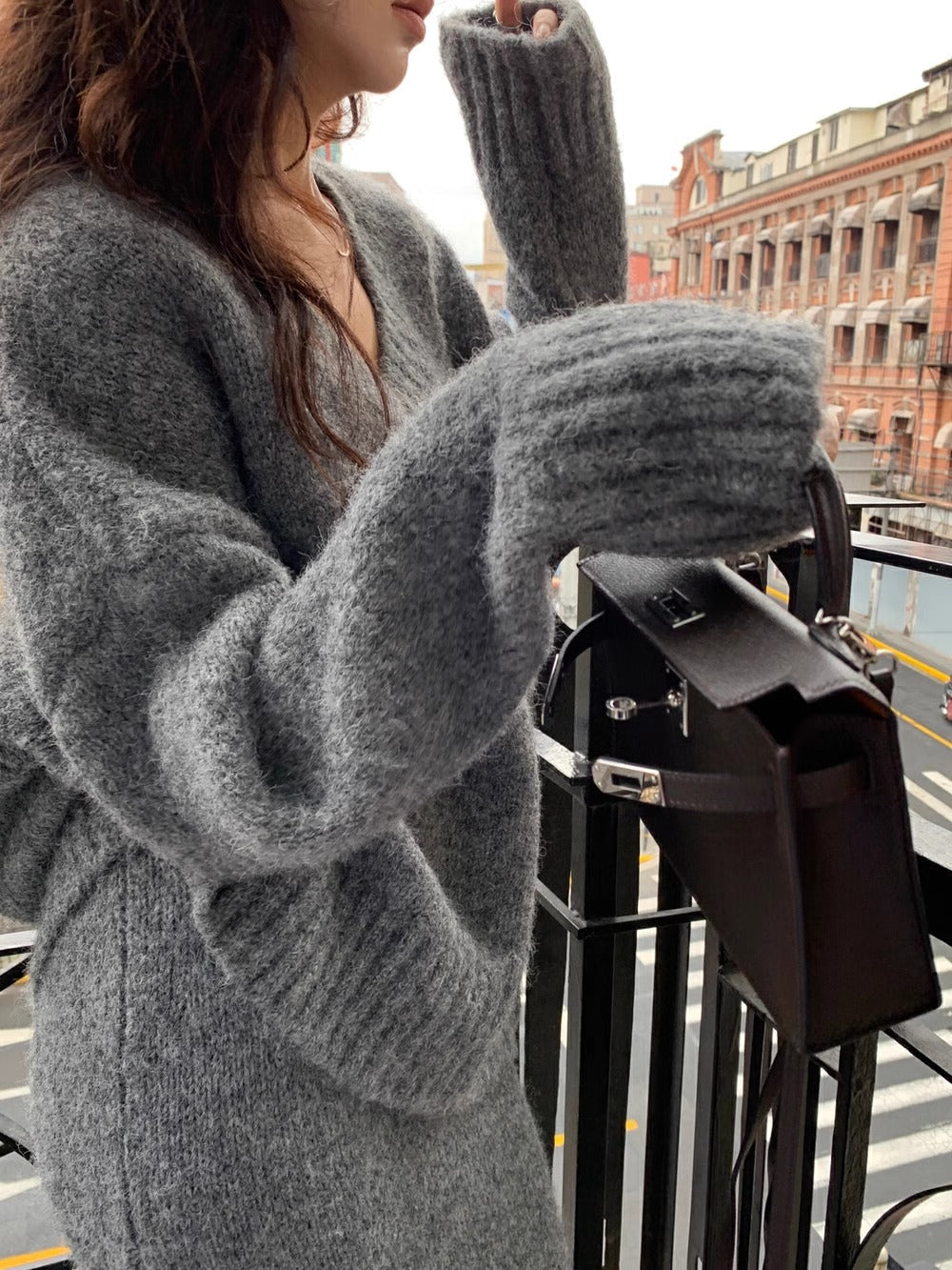 Emma | Cozy Elegant Knit Sweater and Maxi Skirt Set