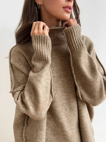 Emma | Cozy High-Neck Knit Lounge Set