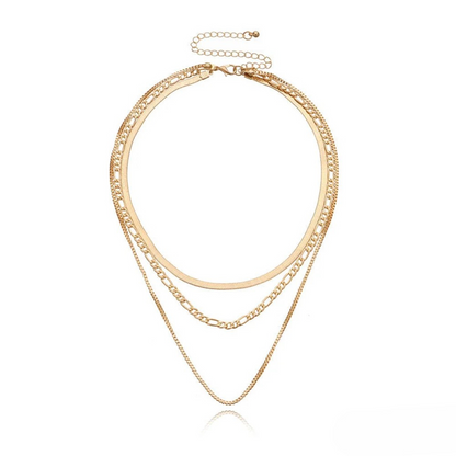 Vintage Layered 3-Piece Necklace