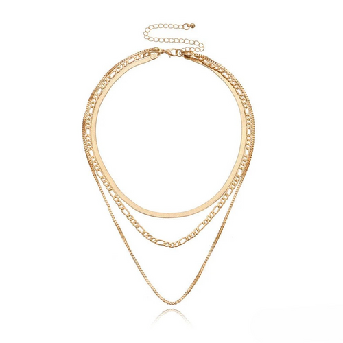 Vintage Layered 3-Piece Necklace