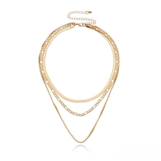 Vintage Layered 3-Piece Necklace