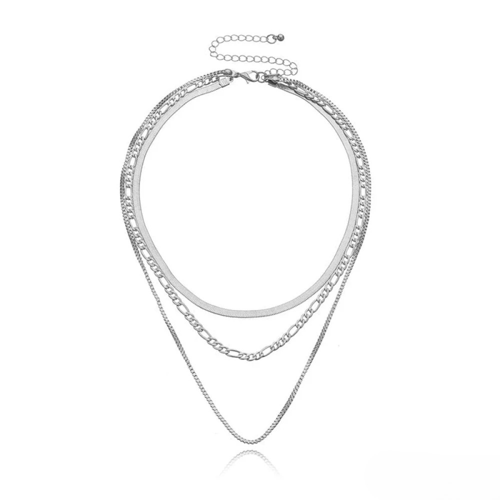 Vintage Layered 3-Piece Necklace