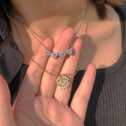 Emma | Handcrafted Lucky Clover Necklace