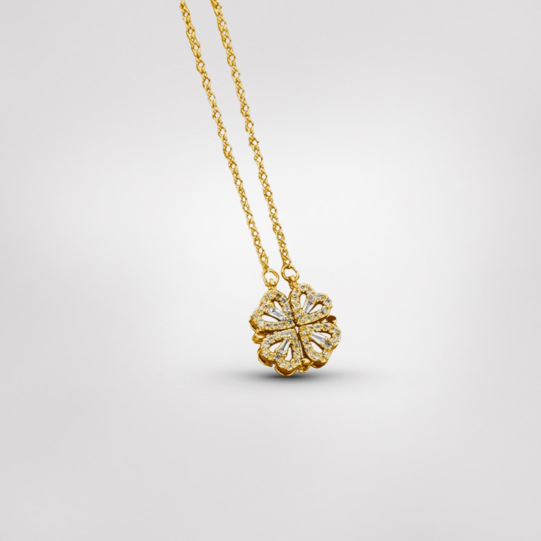 Emma | Handcrafted Lucky Clover Necklace