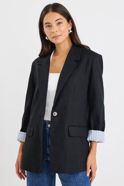 Emma | Stylish Versatile Black Blazer