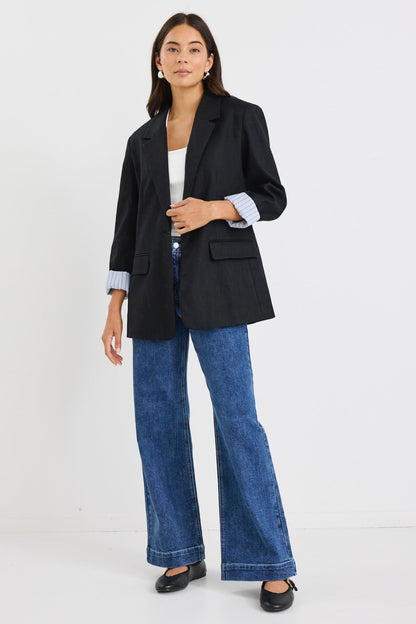Emma | Stylish Versatile Black Blazer