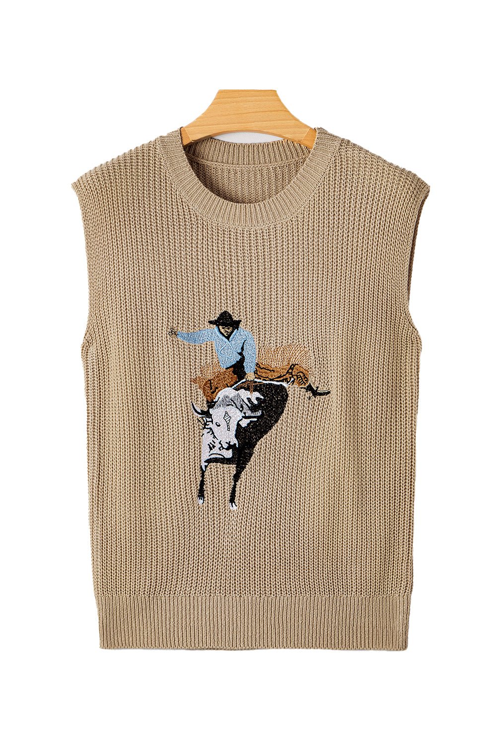 Emma | Stylish Western Sleeveless Knit Top