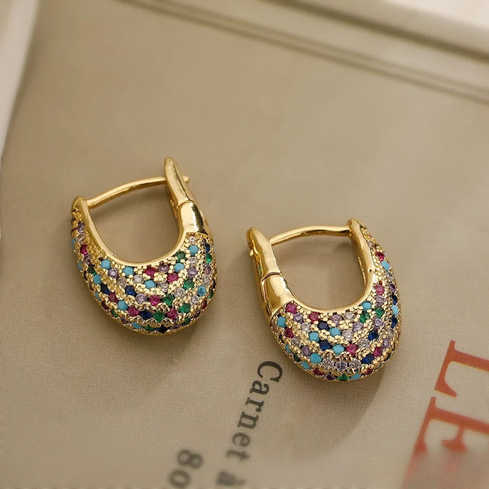 Vibrant Colorful Earrings