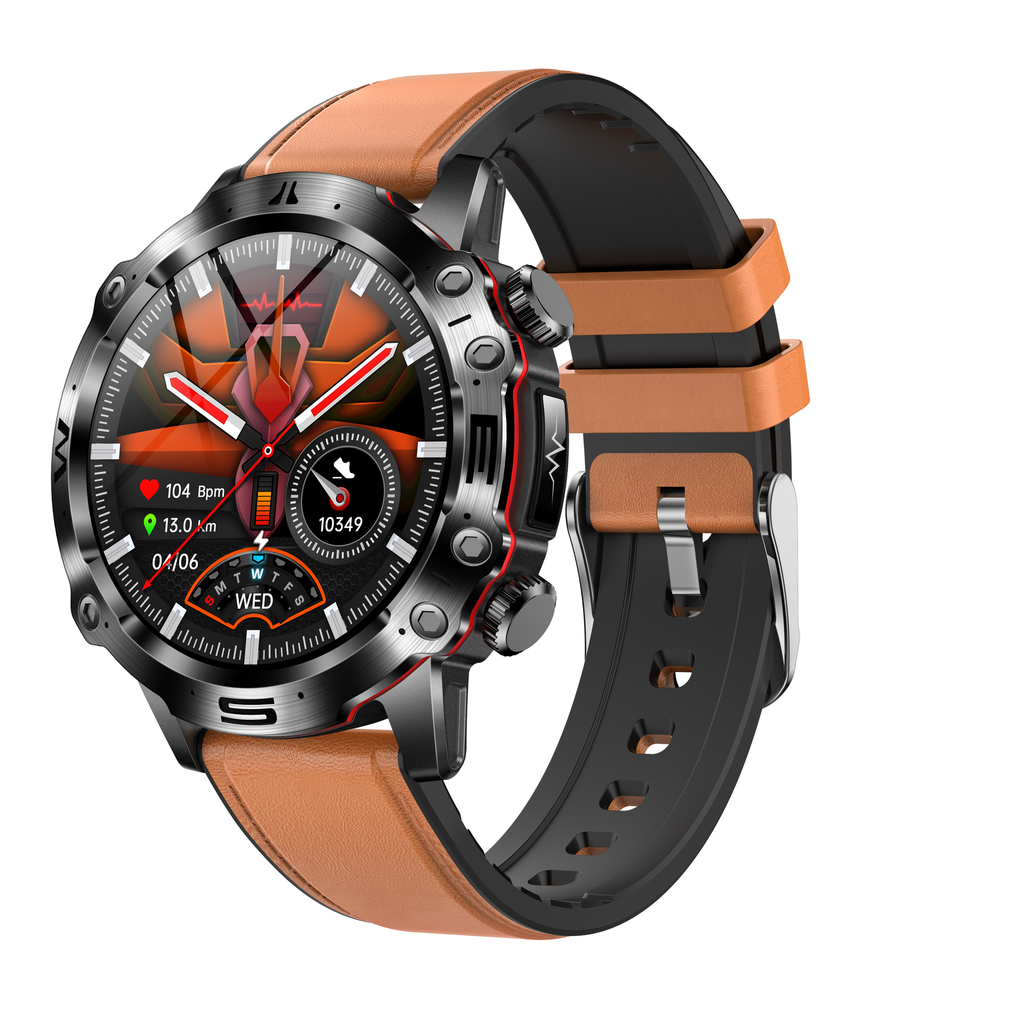 Ethan | Advanced Health Monitoring Smartwatch with ECG and Bluetooth Connectivity