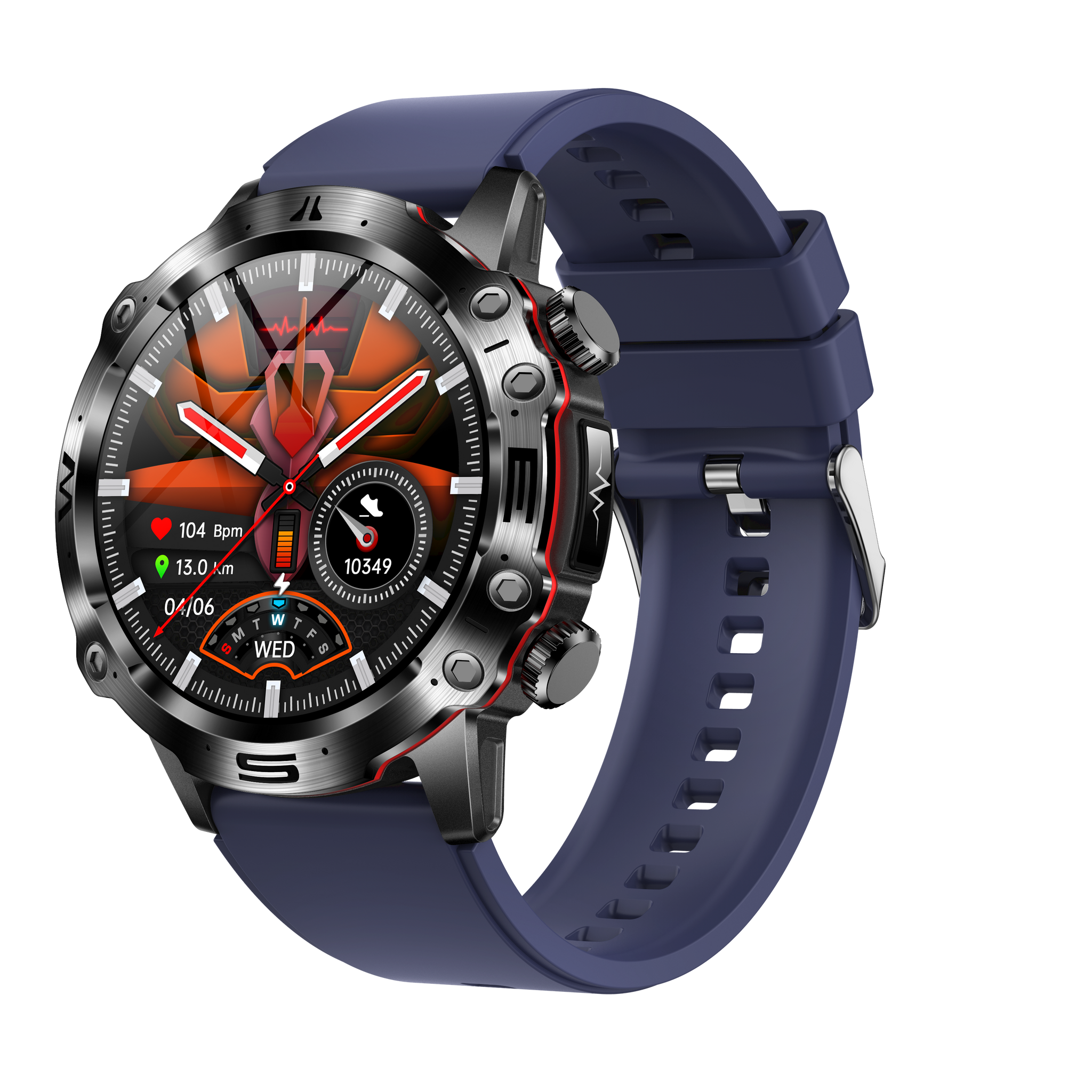 Ethan | Advanced Health Monitoring Smartwatch with ECG and Bluetooth Connectivity