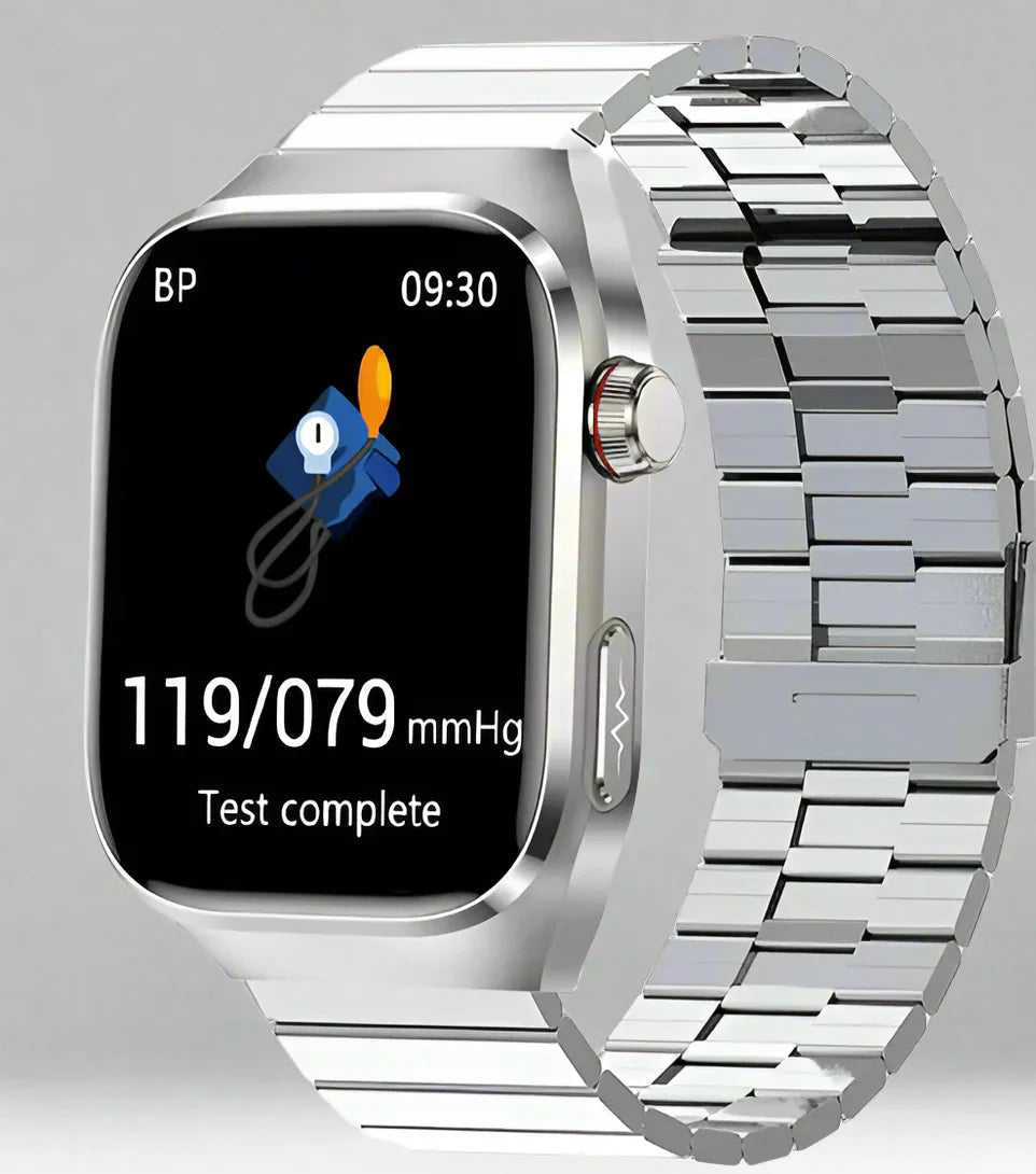 Ethan | Advanced Health Smartwatch with ECG and Blood Sugar Monitoring