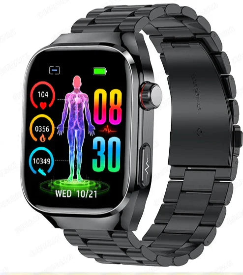 Ethan | Advanced Health Smartwatch with ECG and Blood Sugar Monitoring