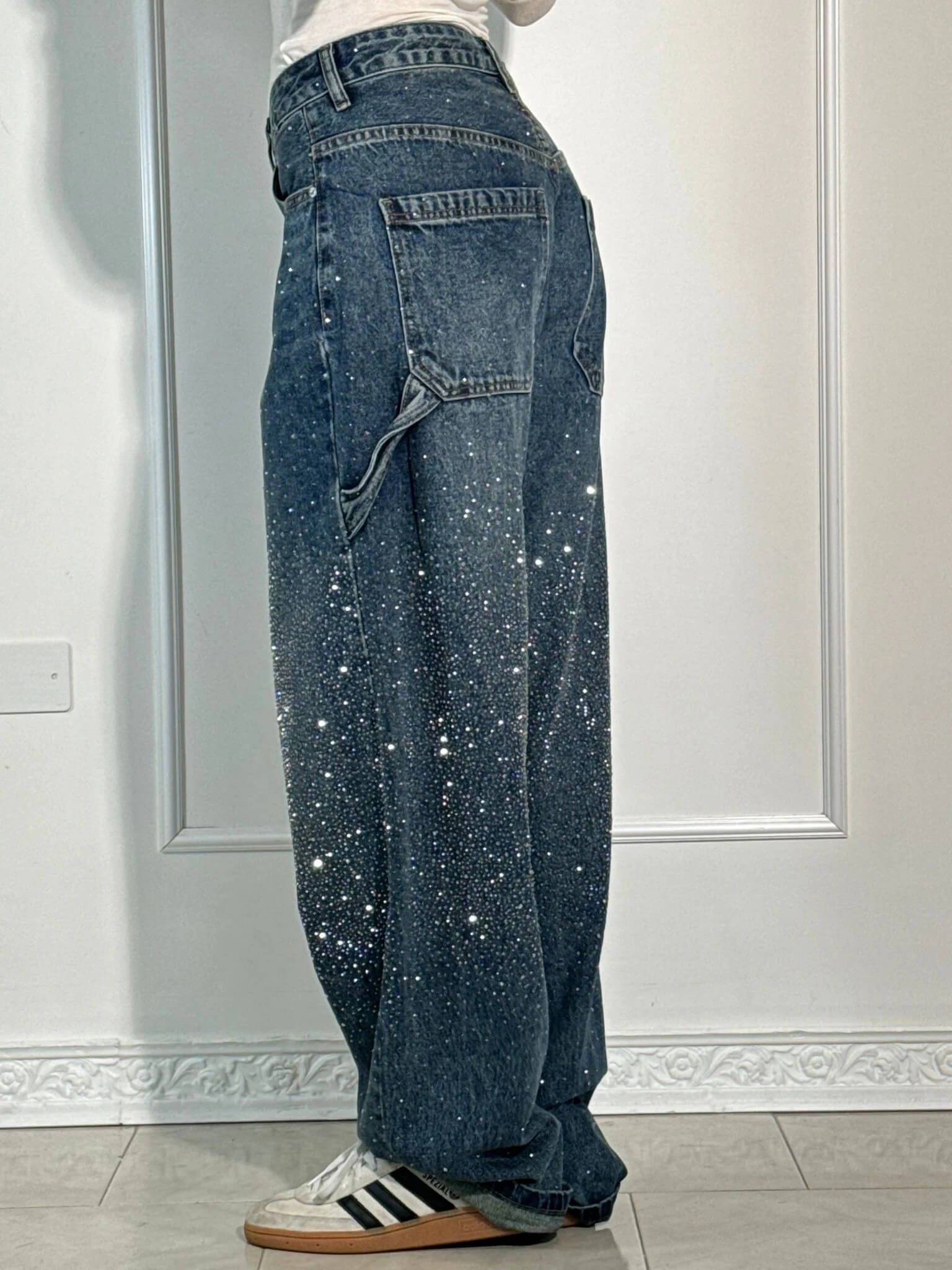 Ethan | Artistic High-Waisted Relaxed Fit Jeans