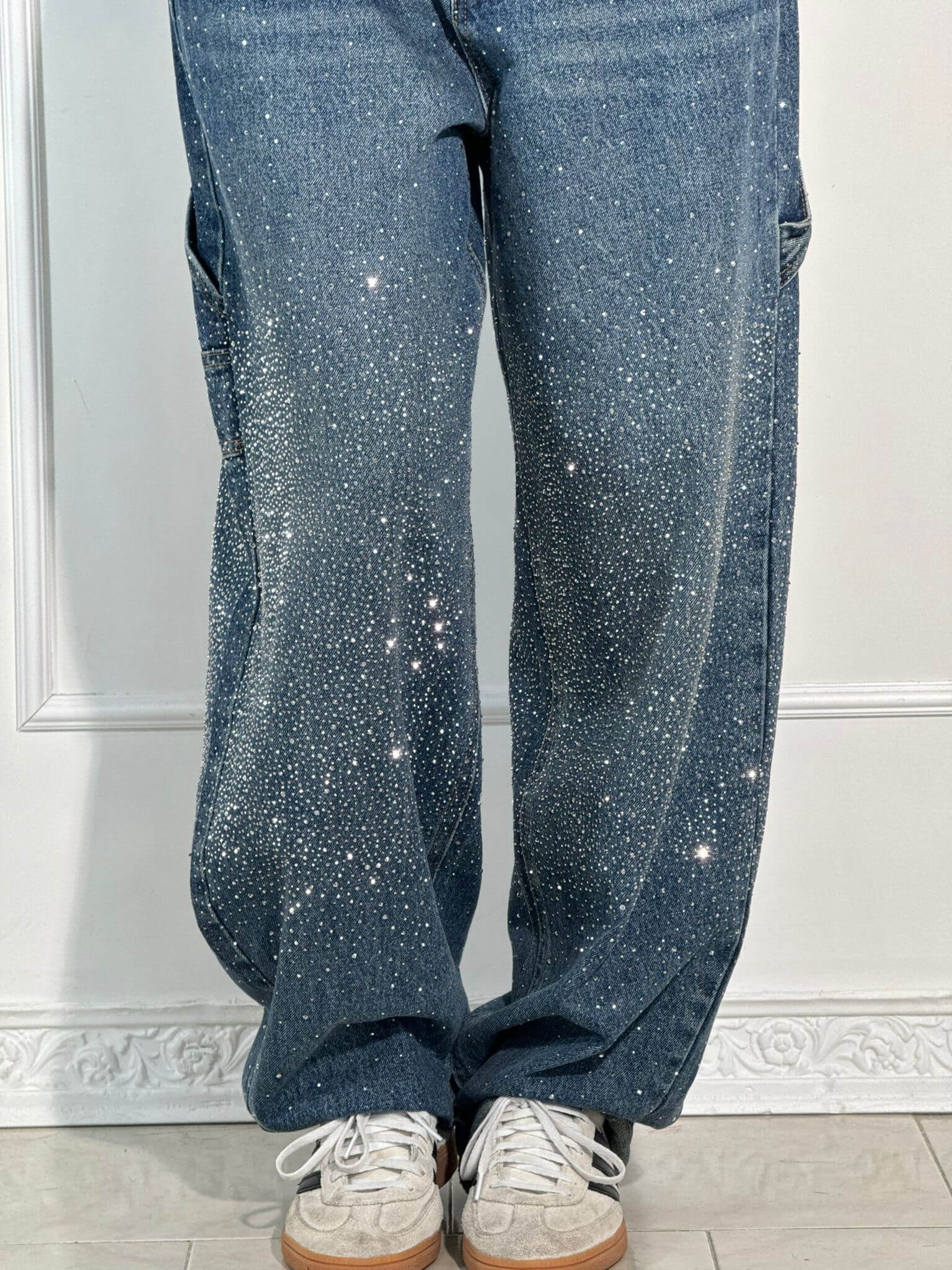 Ethan | Artistic High-Waisted Relaxed Fit Jeans
