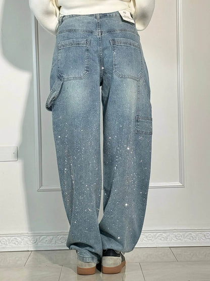 Ethan | Artistic High-Waisted Relaxed Fit Jeans