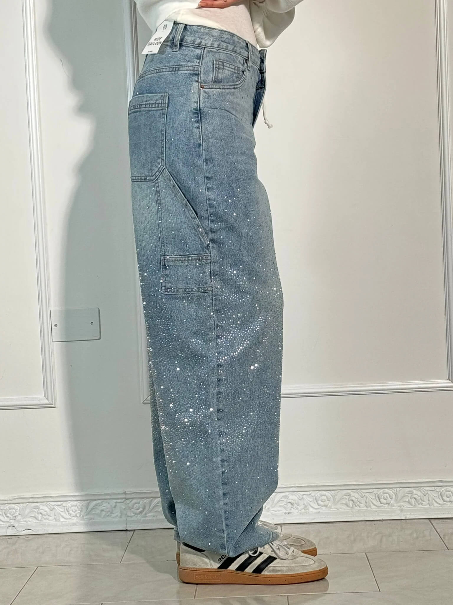 Ethan | Artistic High-Waisted Relaxed Fit Jeans