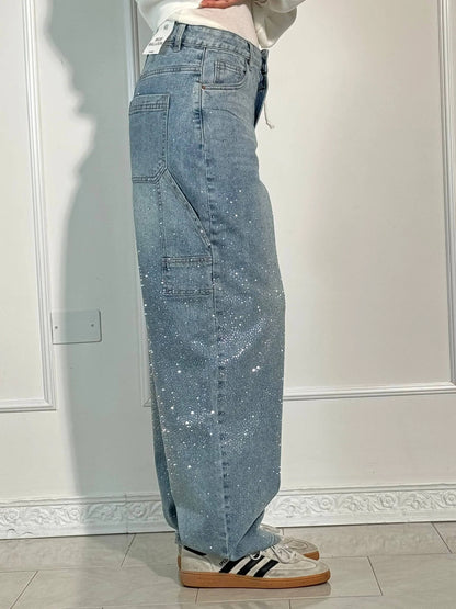 Ethan | Artistic High-Waisted Relaxed Fit Jeans