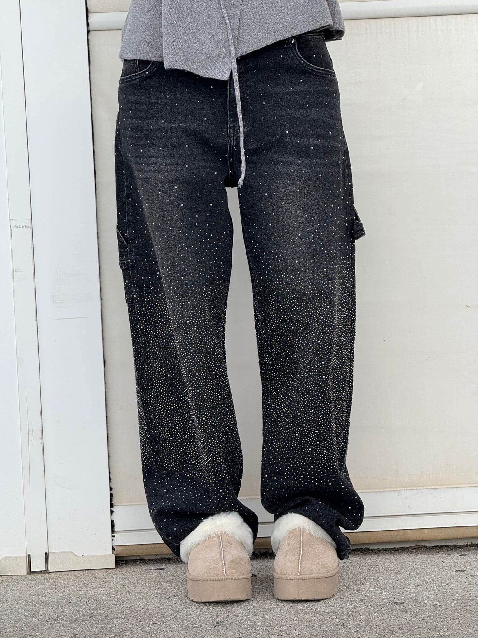 Ethan | Artistic High-Waisted Relaxed Fit Jeans