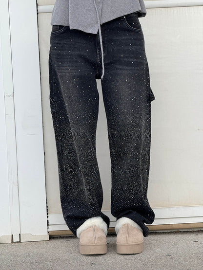 Ethan | Artistic High-Waisted Relaxed Fit Jeans