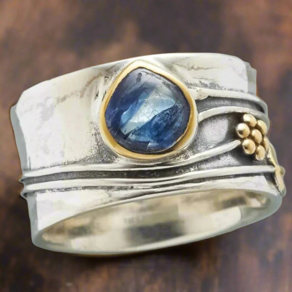 Ethan | Elegant Colorful Meditation Ring