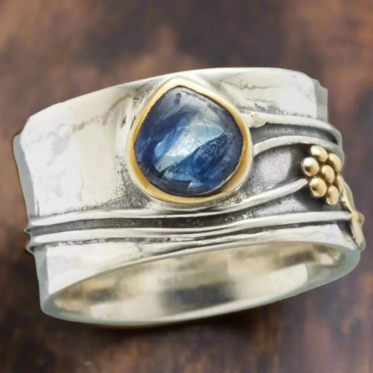 Ethan | Elegant Colorful Meditation Ring
