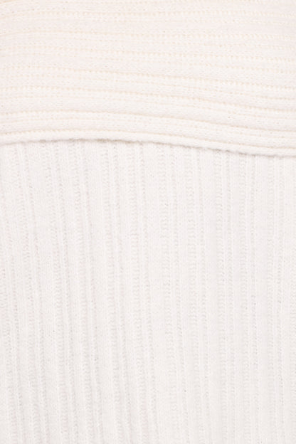 Ethan | Elegant Off Shoulder Knit Sweater