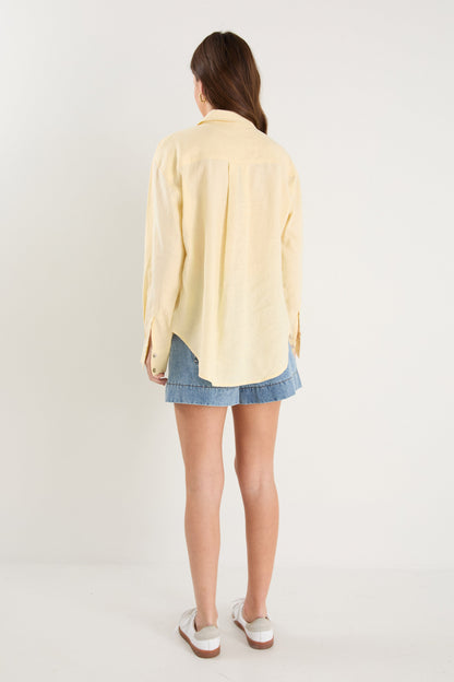 Ethan | Lightweight Oversized Linen Shirt