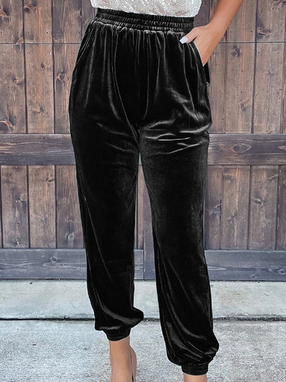 Ethan | Luxurious Soft Velvet Joggers for Men