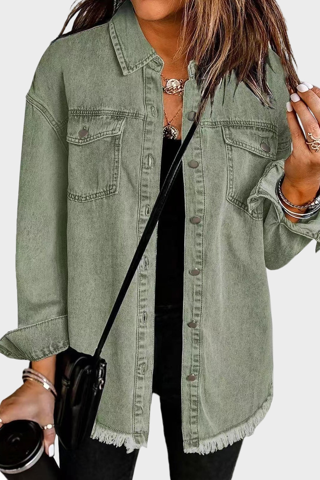 Ethan | Relaxed Lightweight Denim Jacket for Women
