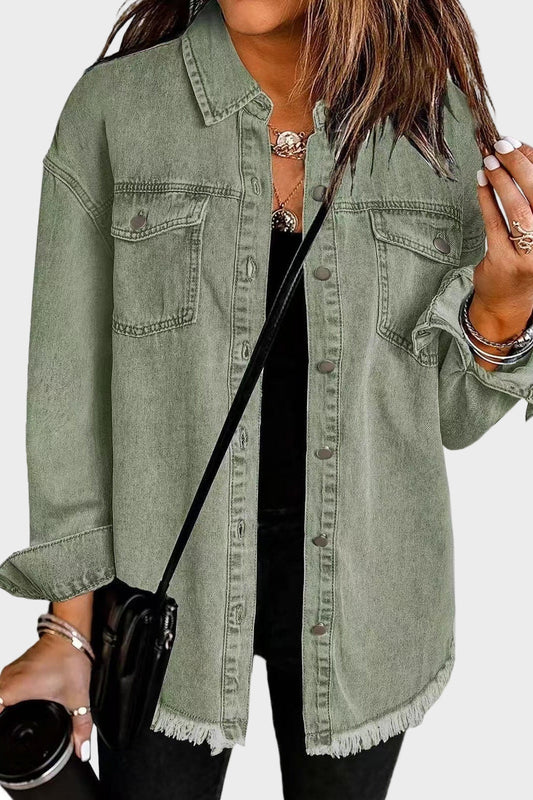 Ethan | Relaxed Lightweight Denim Jacket for Women