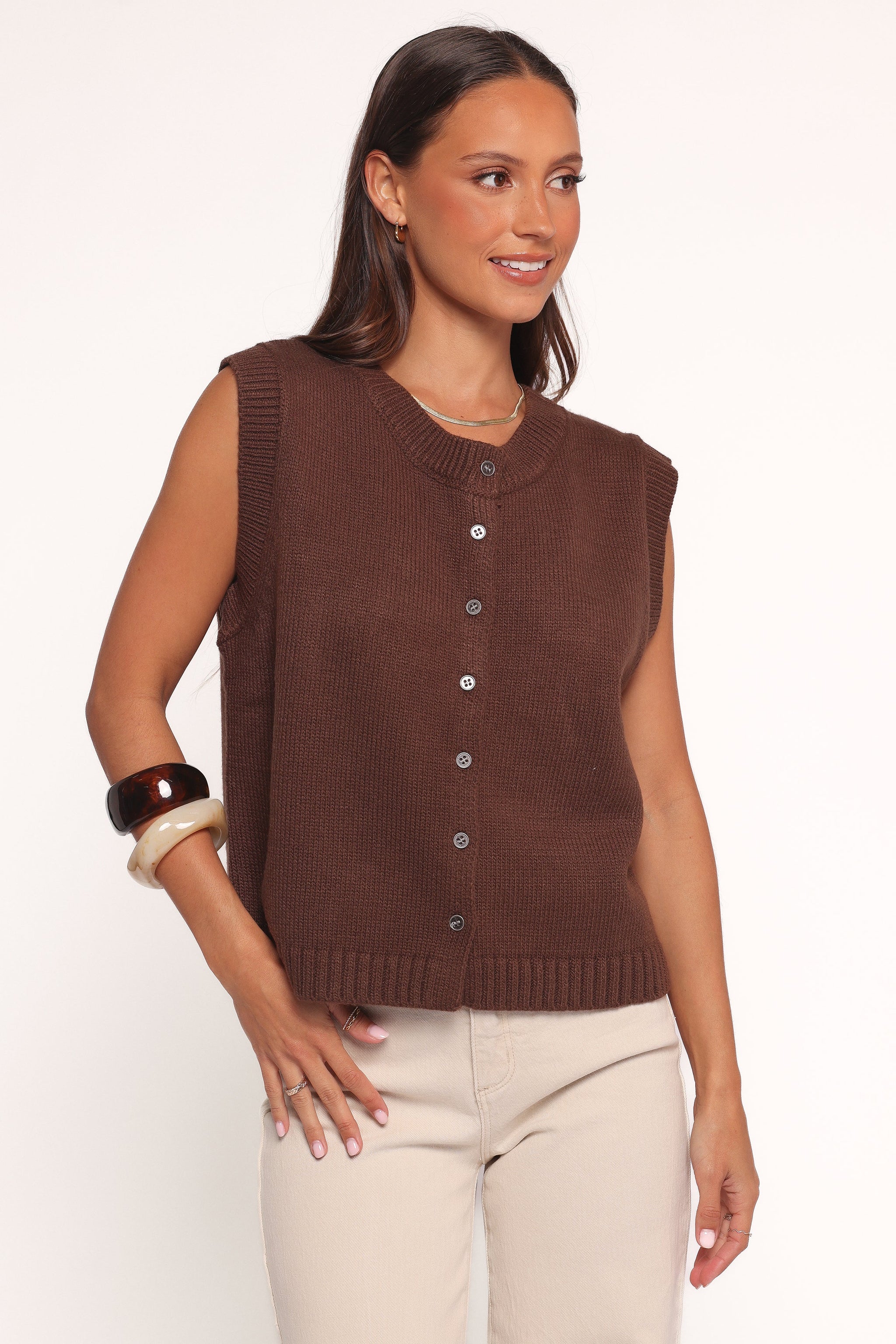 Ethan | Stylish Sleeveless Knit Vest