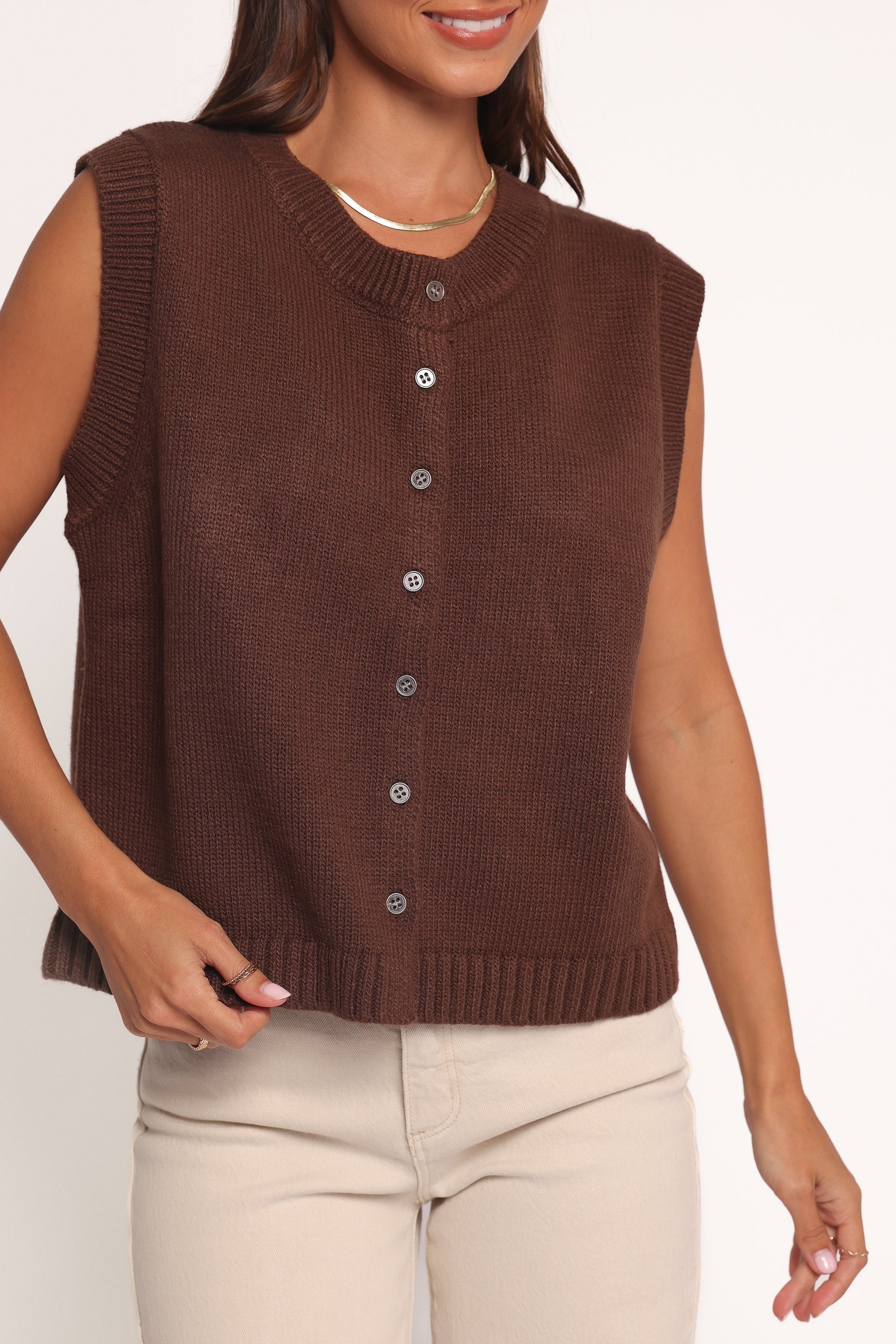 Ethan | Stylish Sleeveless Knit Vest