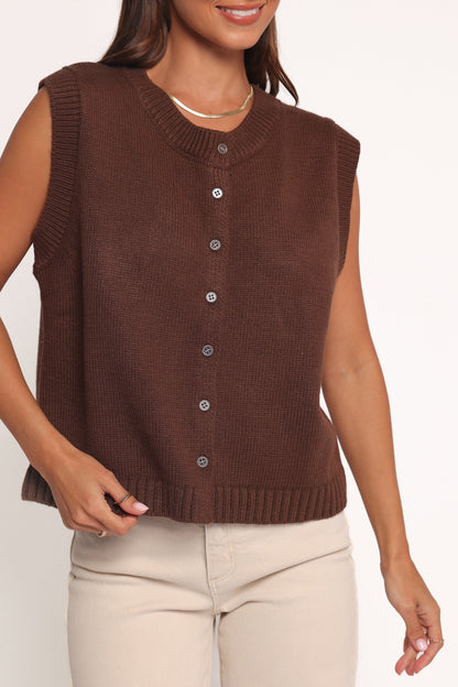 Ethan | Stylish Sleeveless Knit Vest