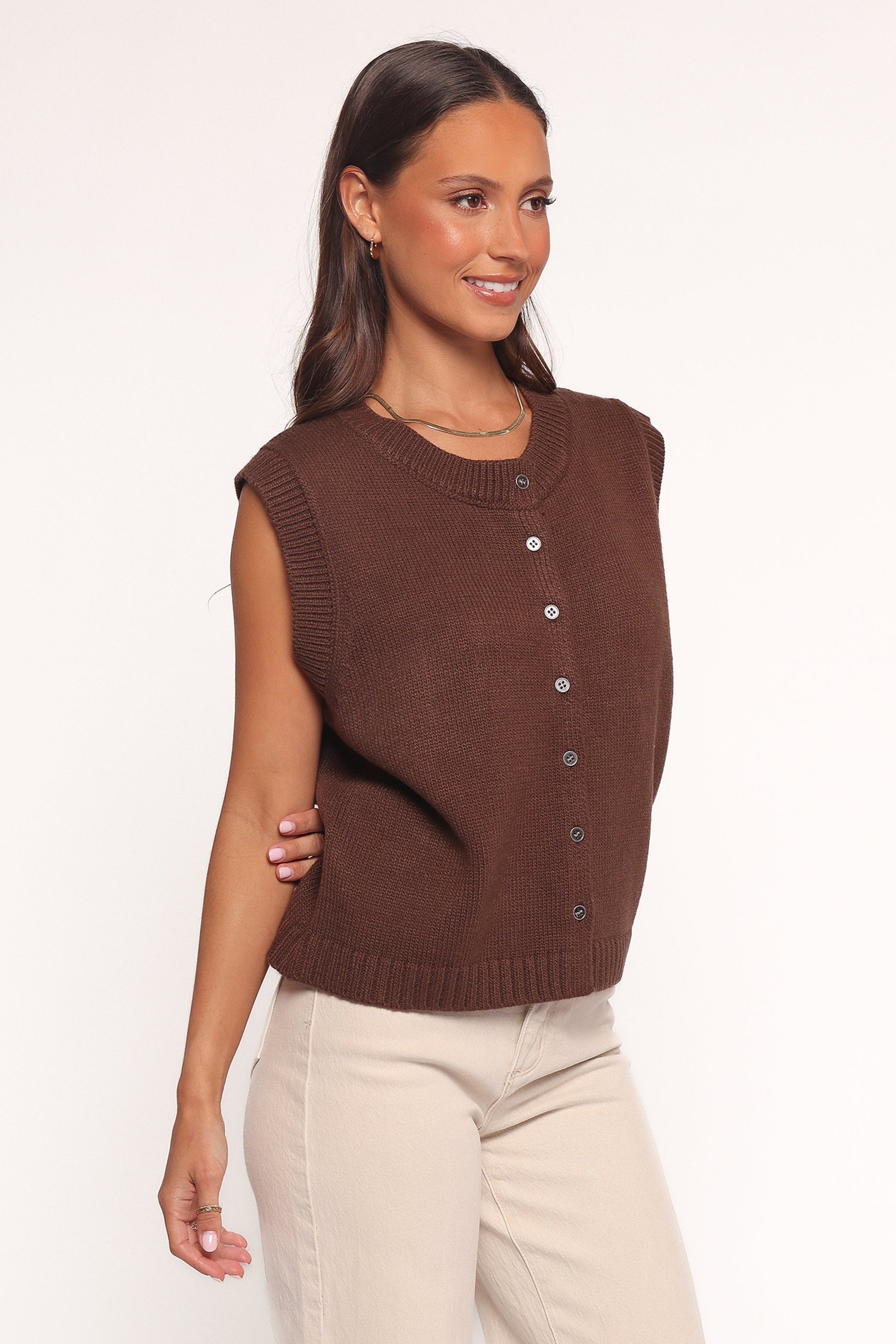 Ethan | Stylish Sleeveless Knit Vest