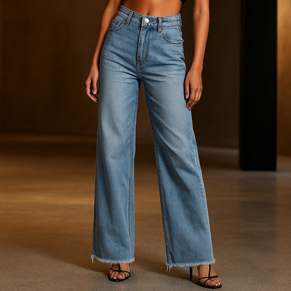Renata | High-Rise Wide-Leg Jeans