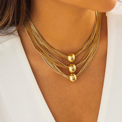 Esme | Timeless Sphere Pendant Necklace