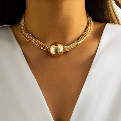 Esme | Timeless Sphere Pendant Necklace