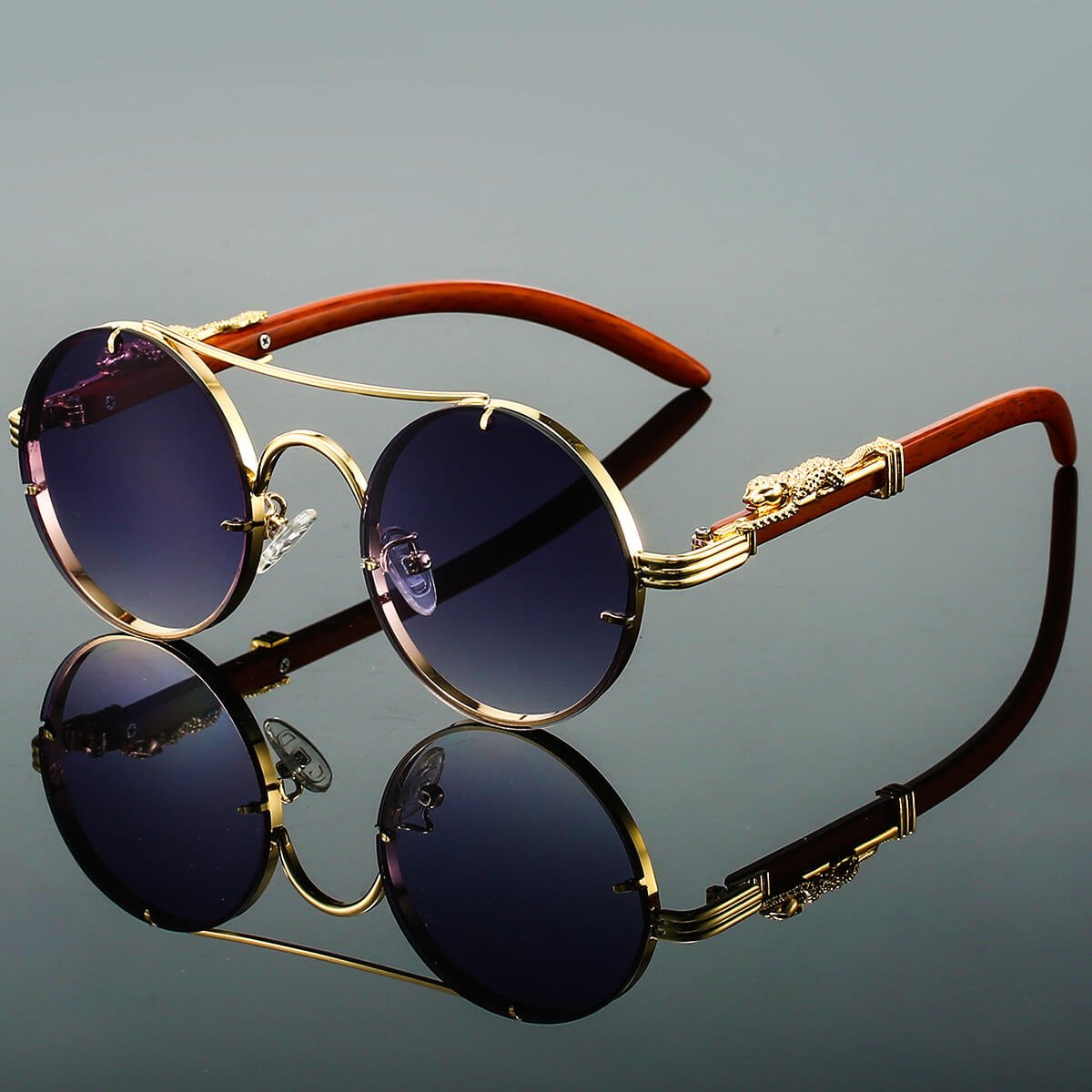 Vivienne | Panthera Onca Retro Sunglasses