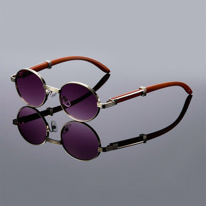 Juliette | Oval Retro Sunglasses