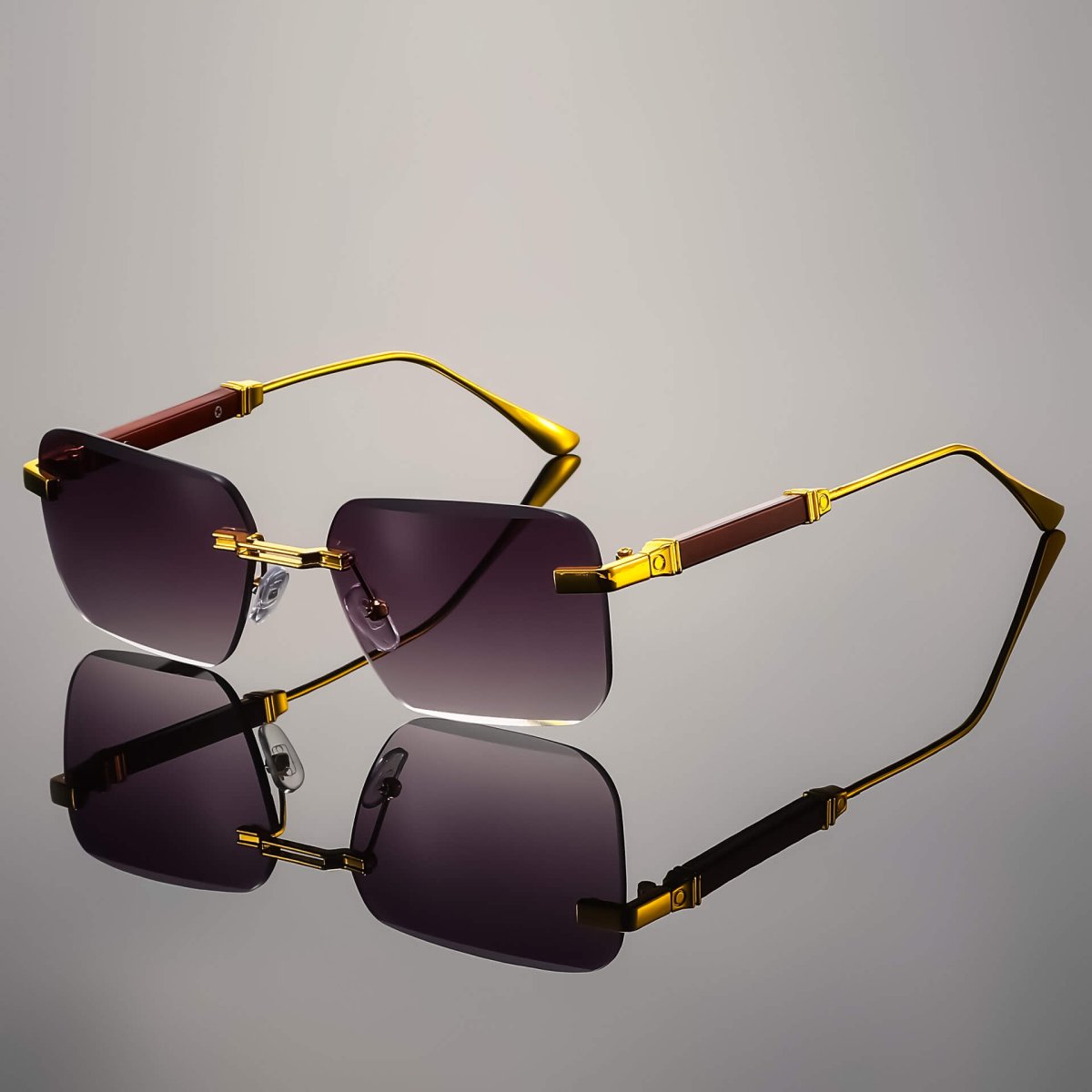 Juliette | Chic Rimless Sunglasses