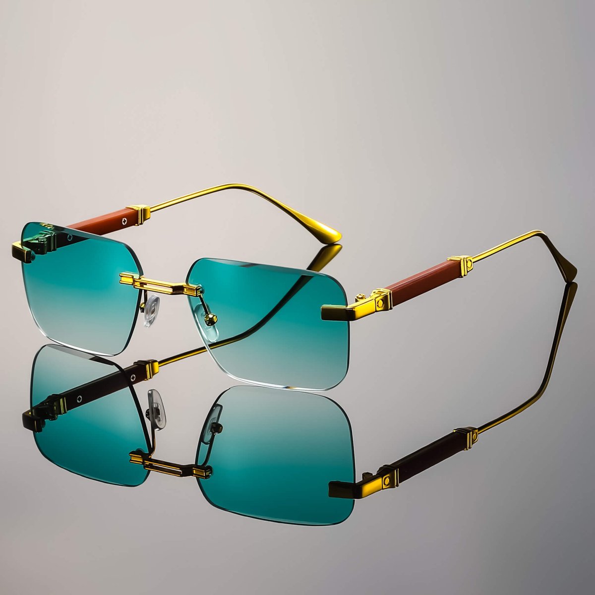 Juliette | Chic Rimless Sunglasses