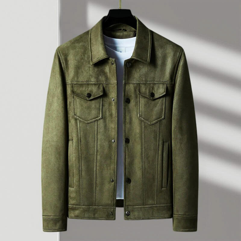 Vivienne | Luxe Suede Retro Jacket