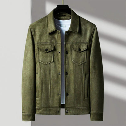 Vivienne | Luxe Suede Retro Jacket