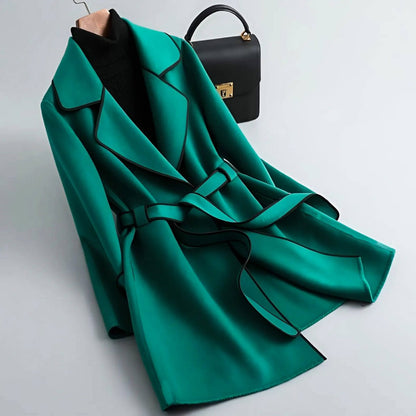 Ines | Tailored Wool Overcoat