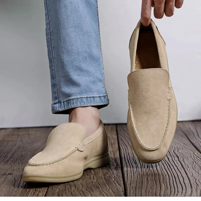 Luca | Luxe Suede Moccasins