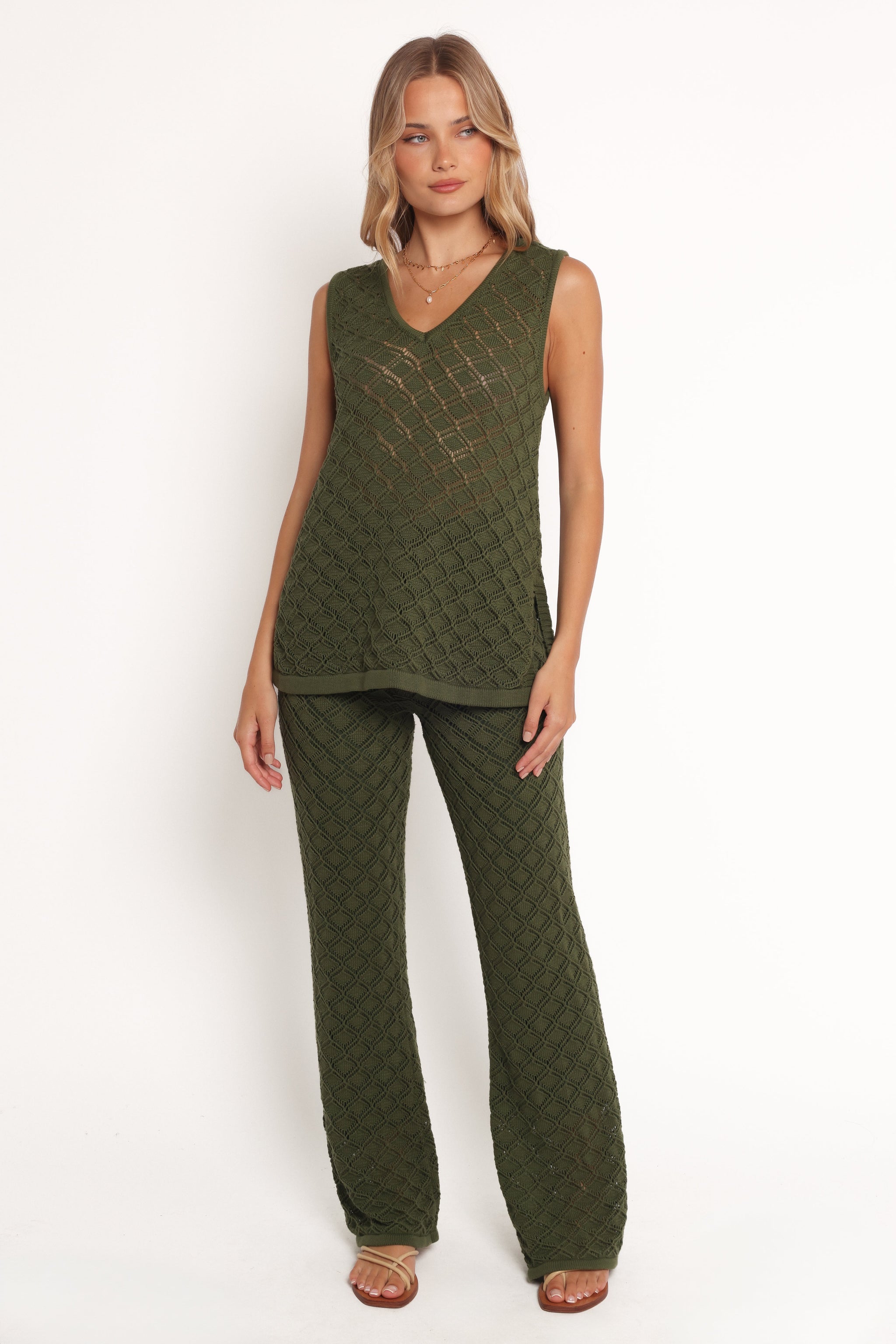 Jordan | Chic High Waisted Wide Leg Trousers Women