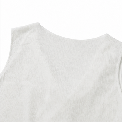 Elena | Cowl Neck Mini Dress with Pockets