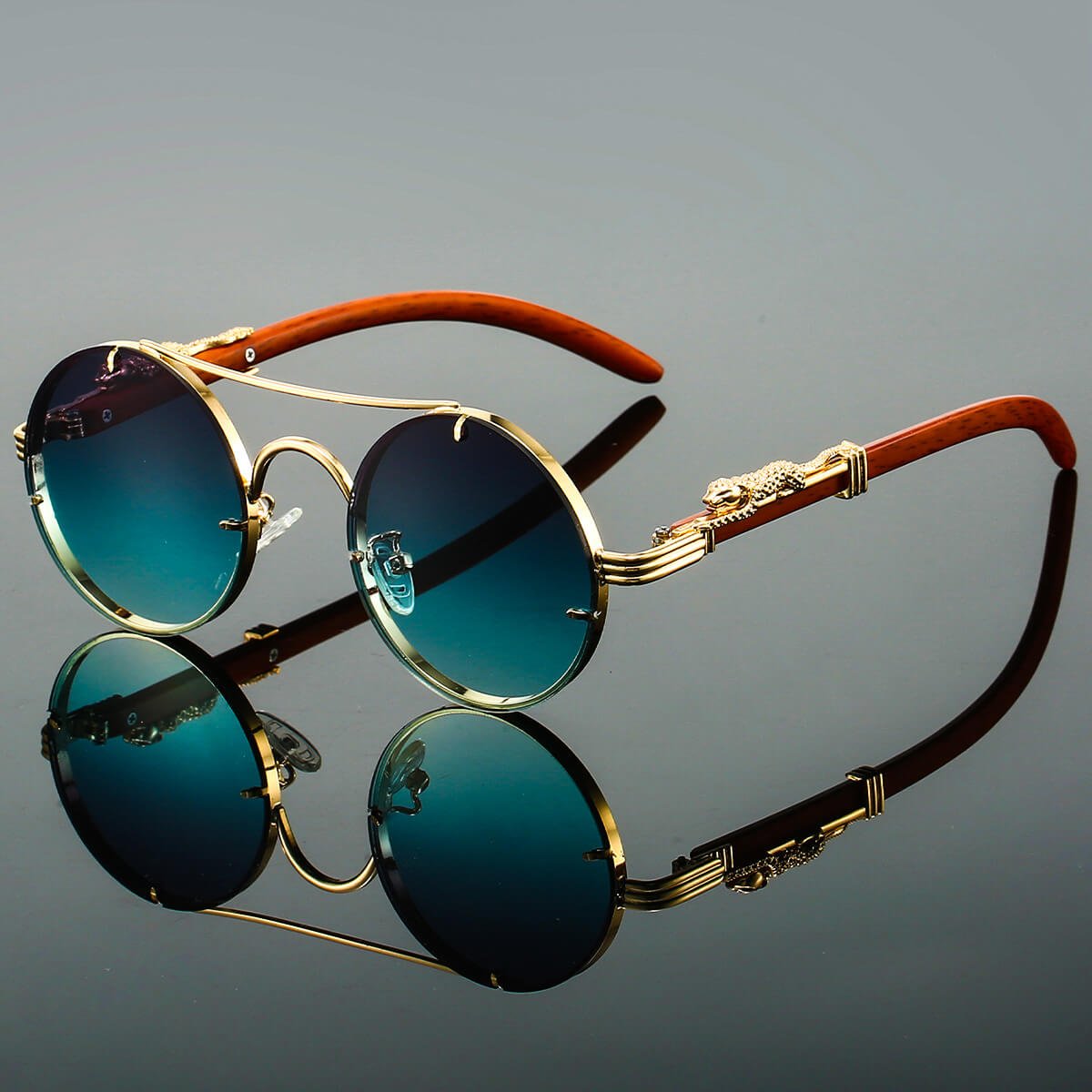 Vivienne | Panthera Onca Retro Sunglasses